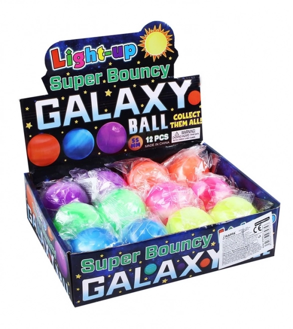 Galaxy Light-Up Bouncing Ball