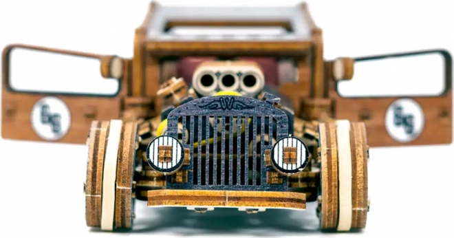 Wooden City 3D Puzzle Hot Rod Limited Edition