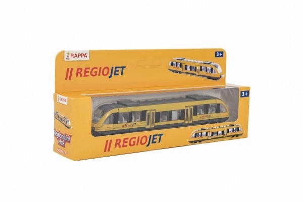 Yellow Train RegioJet Toy