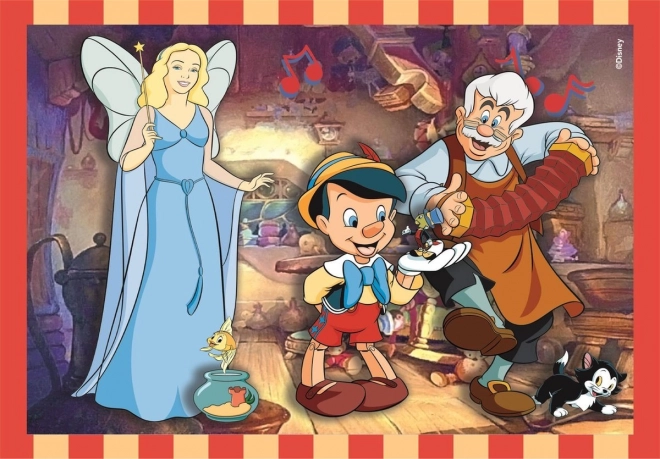 Clementoni Puzzle Disney Classics Set of 4