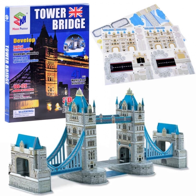 Tower Bridge 3D Puzzle 41 Pieces