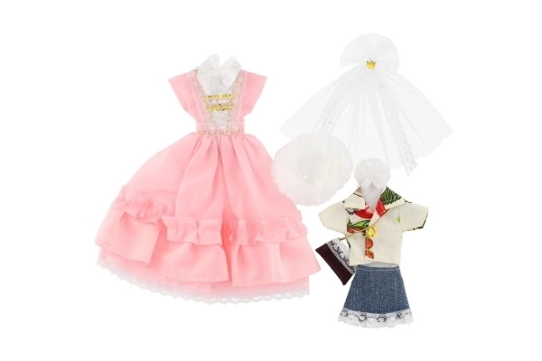 Doll Dress Set with Accessories