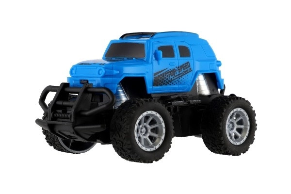 RC Mini Truck with Lights - Blue