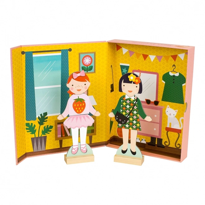 Magnetic Fashion Friends Dress-Up Set