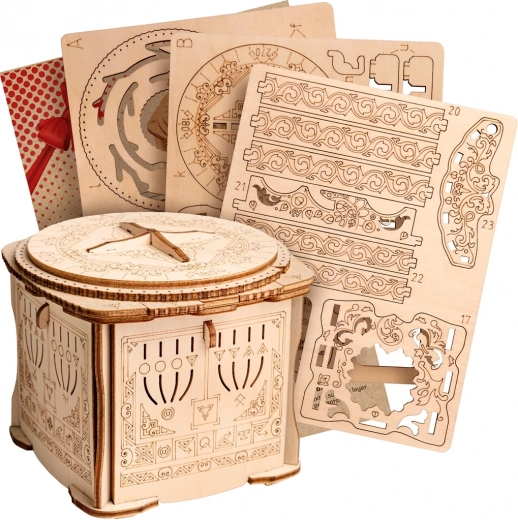 Bausatz ohne Klebstoff, sofort bereit zum Zusammenbauen