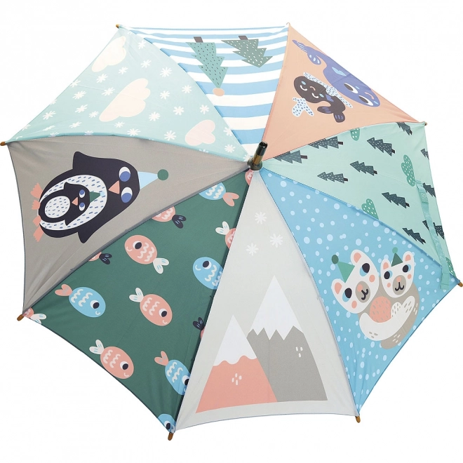 Penguin Umbrella by Vilac