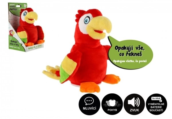 Talking Parrot Plush Toy