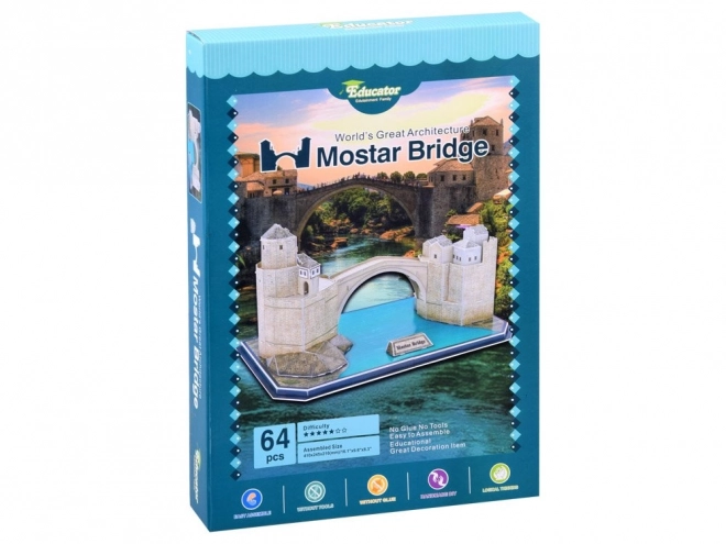 3D Puzzle Old Bridge of Mostar