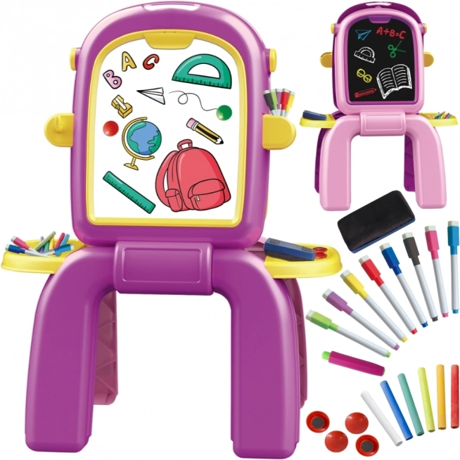 Double-sided 2-in-1 Board for Drawing