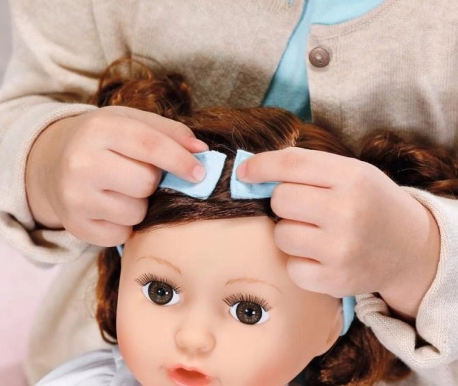 Capelli bruni pettinabili