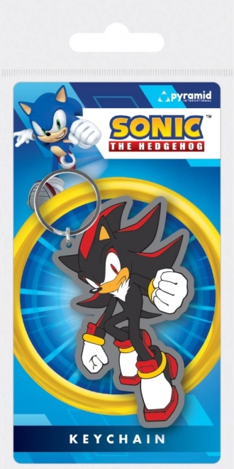 Rubber Keychain SONIC Shadow