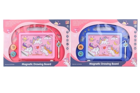 Magnetic Drawing Board with Unicorns