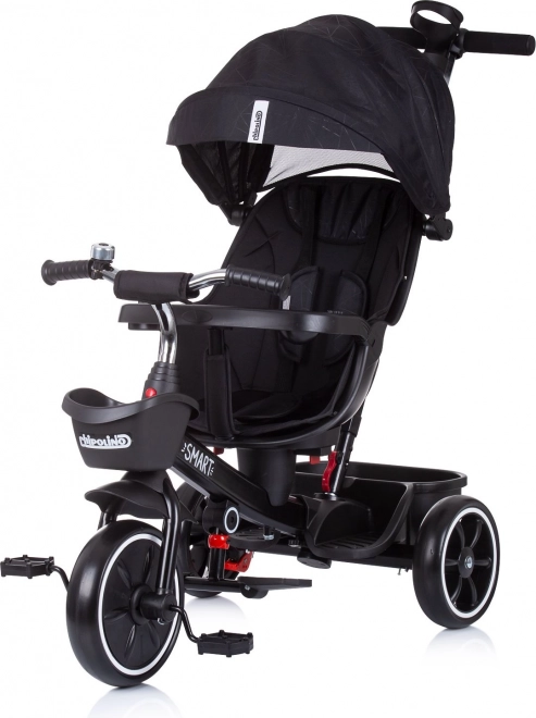 Chipolino Tricycle with Canopy Smart 2in1 Raven