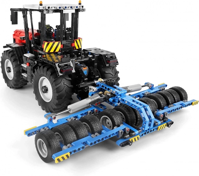 Remote Controlled Red Tractor Building Set