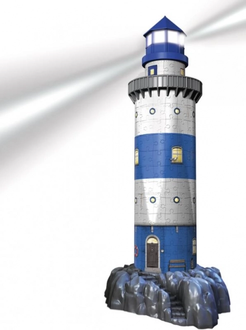 Ravensburger Glowing 3D Puzzle Lighthouse Night Edition