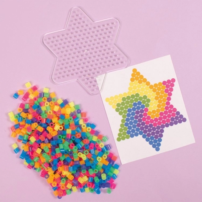 Playbox Fusible Beads Small Star Set 1000 pcs