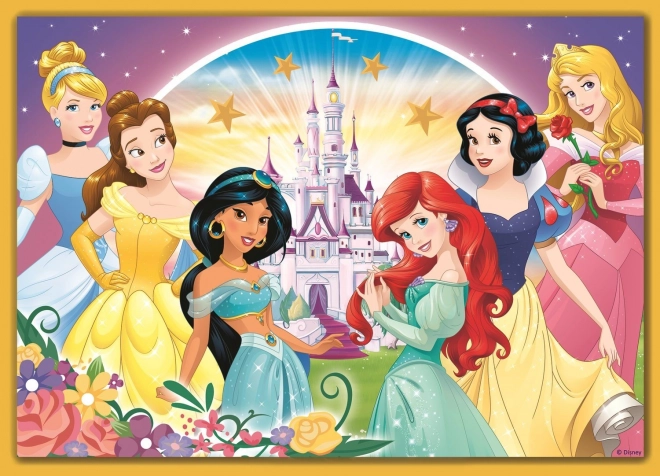 Trefl Disney Princess Happy Day 4-in-1 Puzzle Set