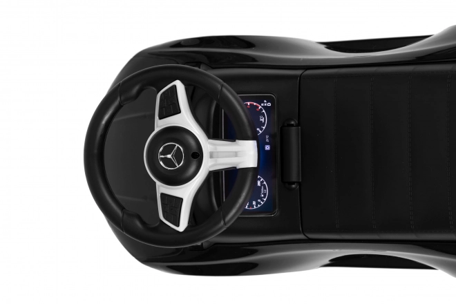 Mercedes C-Class Ride-On Car with Interactive Sounds in Black