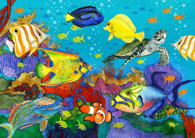 Enjoy undersea rainbow puzzle 1000 pieces