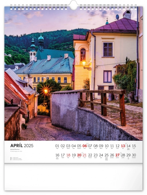 Notique Wall Calendar Stunning Slovakia 2025