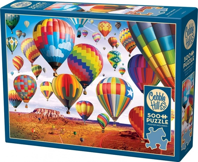 Puzzle Adventure to the Skies by Cobble Hill - 500 Pieces