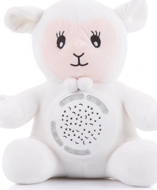 Plush Sheep with Projector and Music for Babies