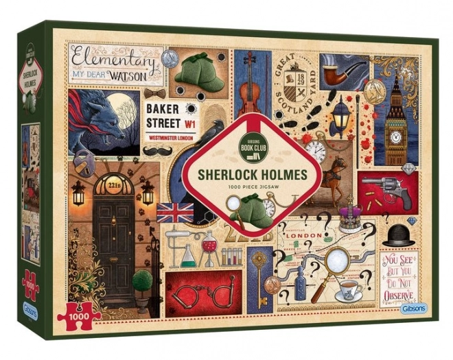 Puzzles Sherlock Holmes Book Club - 1000 Pieces