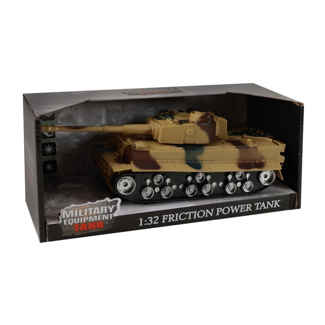 Military Tank Toy with Sound and Light Effects