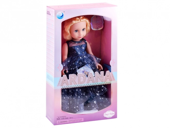 Elegant Ariana Doll in Starry Ball Gown