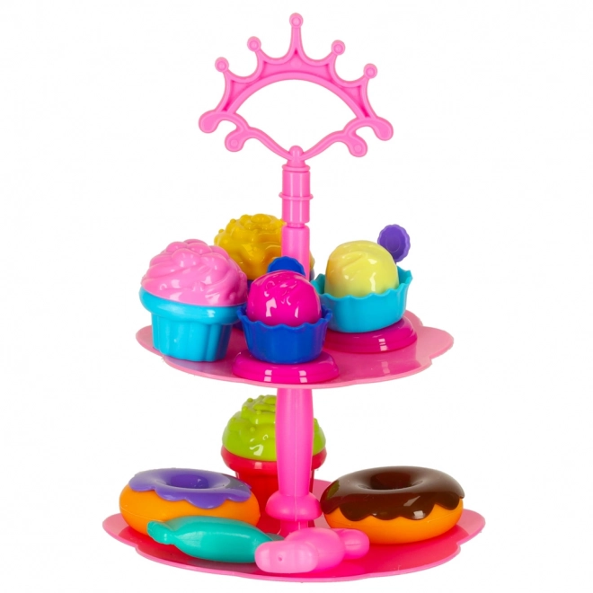 Cesto da picnic con dessert