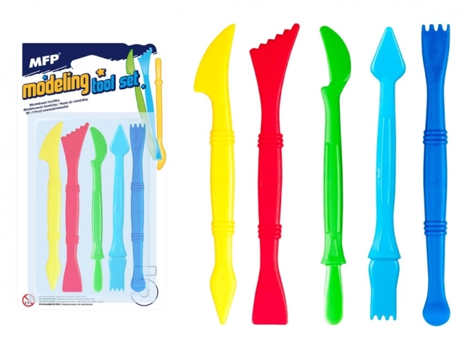 Plastic Crafting Tools Set