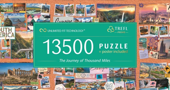 Trefl Puzzle Journey of a Thousand Miles 13,500 Pieces