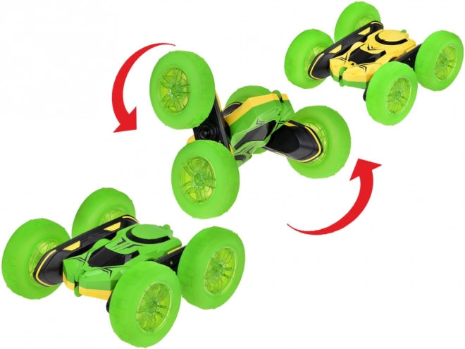 Remote Control 360 Stunt Car with Glowing Wheels