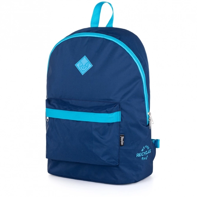 Student Backpack OXY Street Fashion Dark Blue