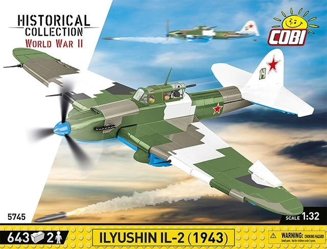 Cobi II WW Aircraft IL-2 Model Kit