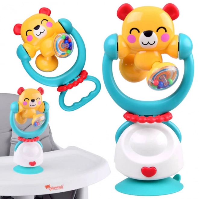 Bear Rattle with Suction Cup