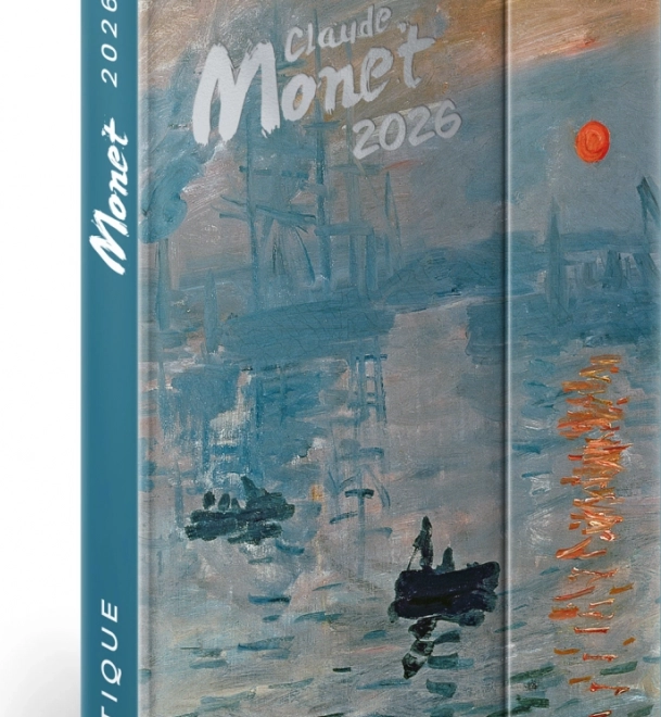 Agenda magnetica settimanale Claude Monet 2026, 11 x 16 cm