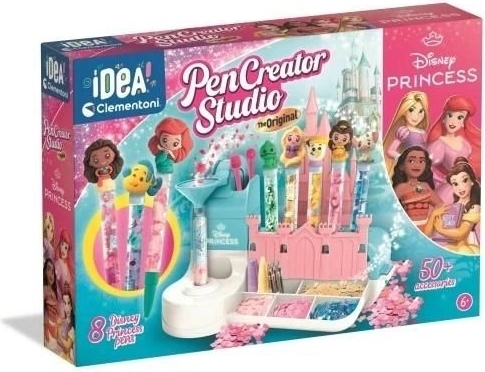 CLEMENTONI wooden pen factory Disney Princesses