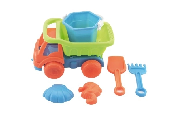 Sandbox Toy Truck with Accessories