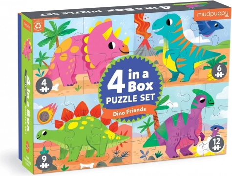 4 puzzles in one box