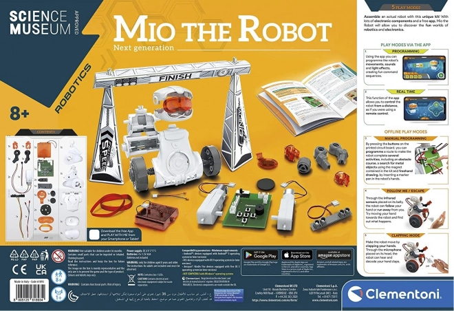 Clementoni Science & Play Techno Logic Robot Mio