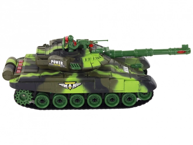 Large Remote-Controlled Military Tank