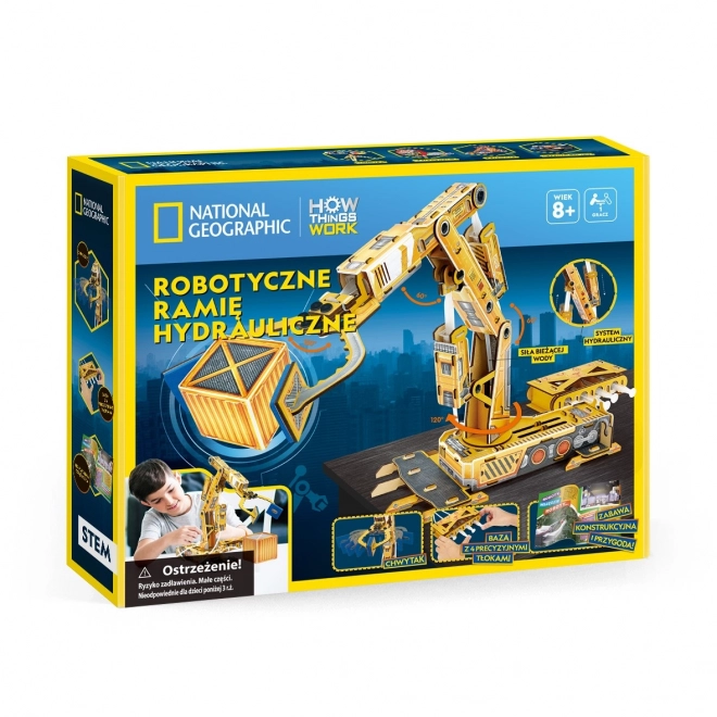 3D Puzzle Hydraulic Robot Arm