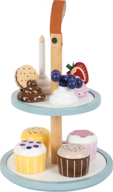 Small Foot Two-Tier Cupcake Stand