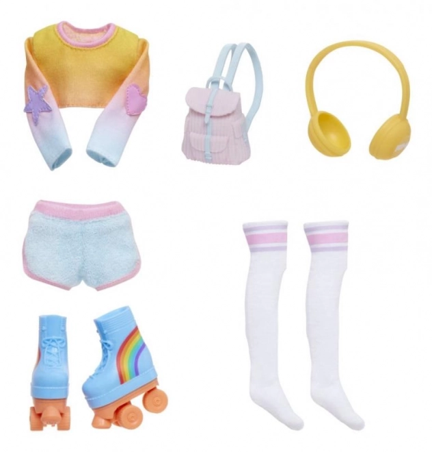Rainbow High Skateboard Meeting Outfit