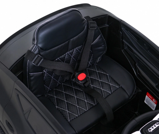 Audi E-Tron Sportback pre deti + Pilot + pohon 4x4 + pomalý rozjazd + rádio MP3 + LED – čierna