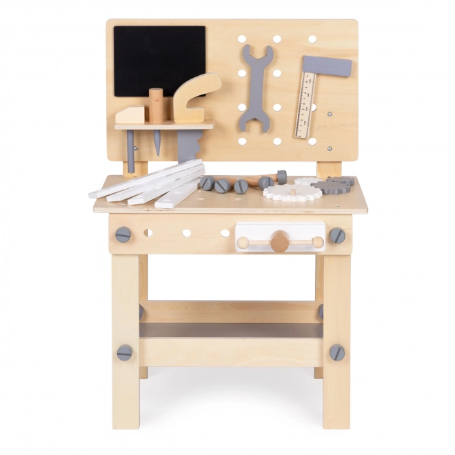 Wooden Workshop with Tools for Kids by Ecotoys