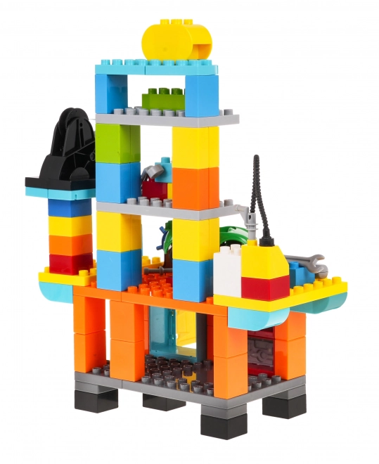 Construction Blocks Workshop for Kids 3+ with Car, Tools, and Accessories