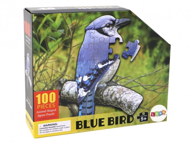 100 Piece Blue Bird Nature Puzzle