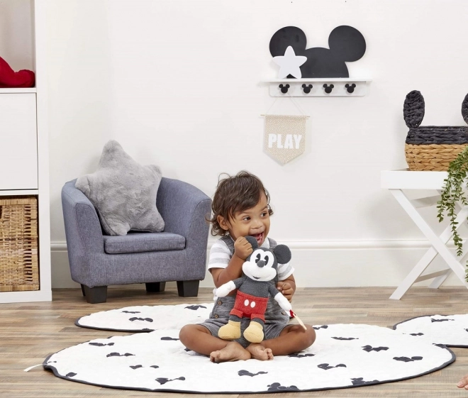 Mickey Mouse Plush Activity Toy with Teether